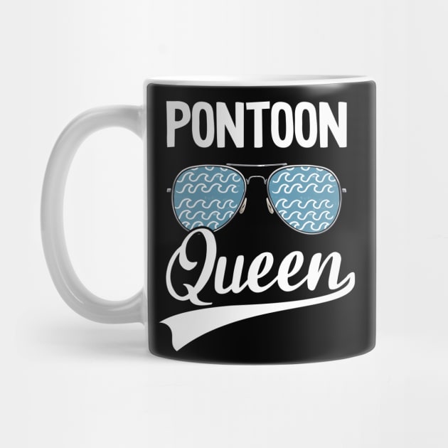 Pontoon Queen Funny Pontoon by Kuehni